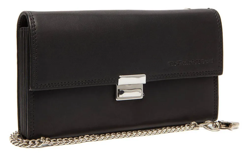 The Chesterfield Brand Elba: Portafoglio Cameriere in Pelle Nera