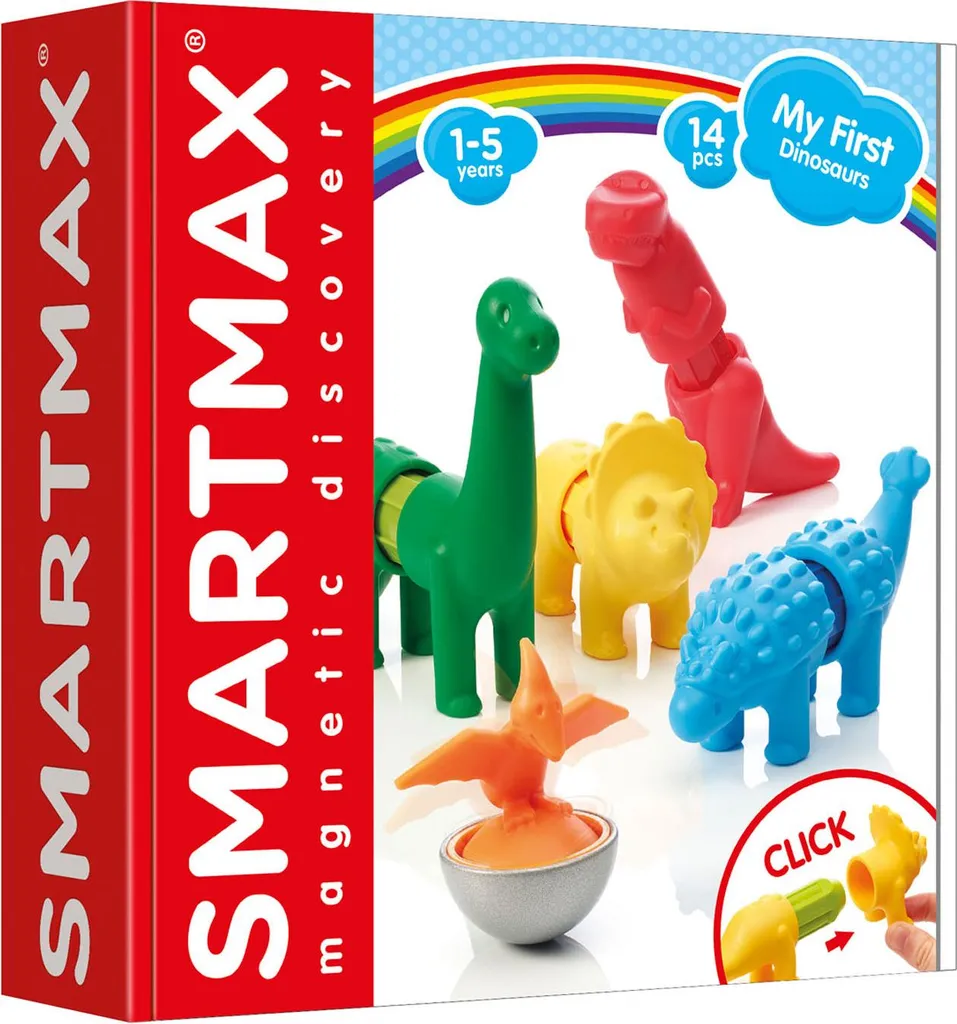 Jouet Premier Âge SmartMax Mes Premiers Dinosaures - Apprendre en Jouant