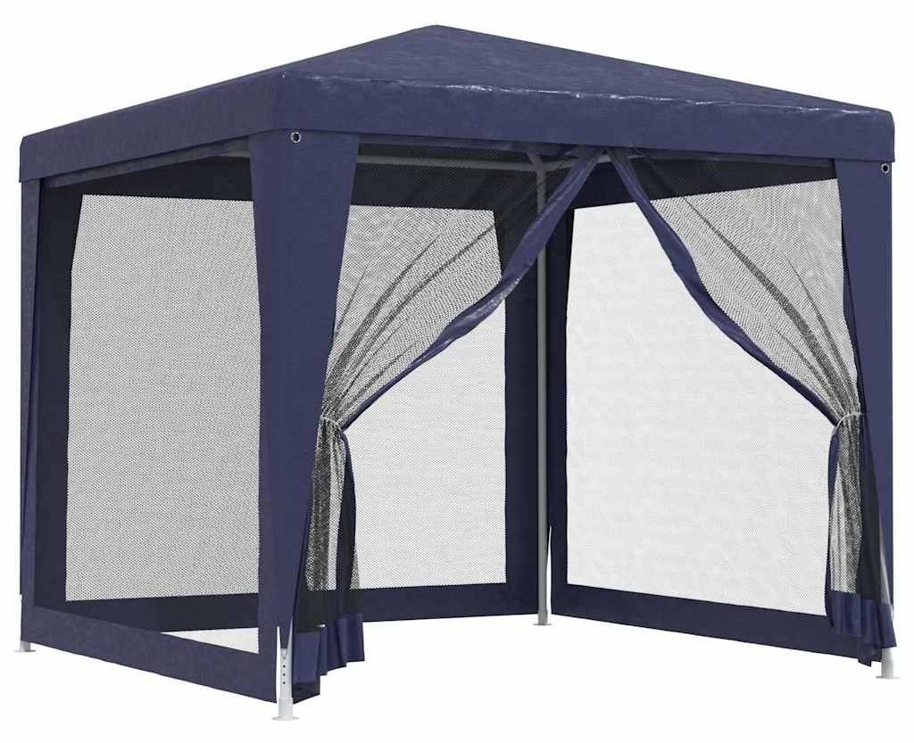 vidaXL Tente de réception avec 4 parois latérales en maille Image du produit 