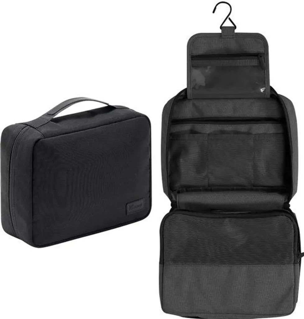 Sac de toilette à suspendre pour homme et femme organisateur de voyage