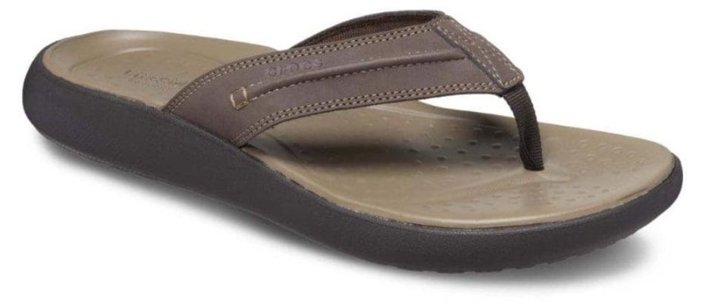 Schuhe CROCS Yukon Vista II LR Flip Espresso Braun 42-43 Produktbild 