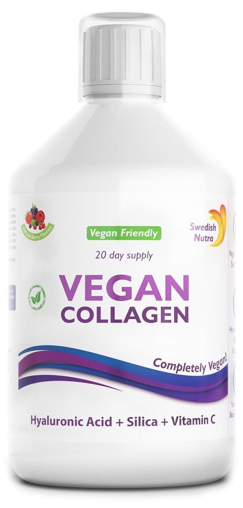 Swedish Nutra Vegan Collagen 10.000 mg Mit Hyaluronsure, Produktbild 