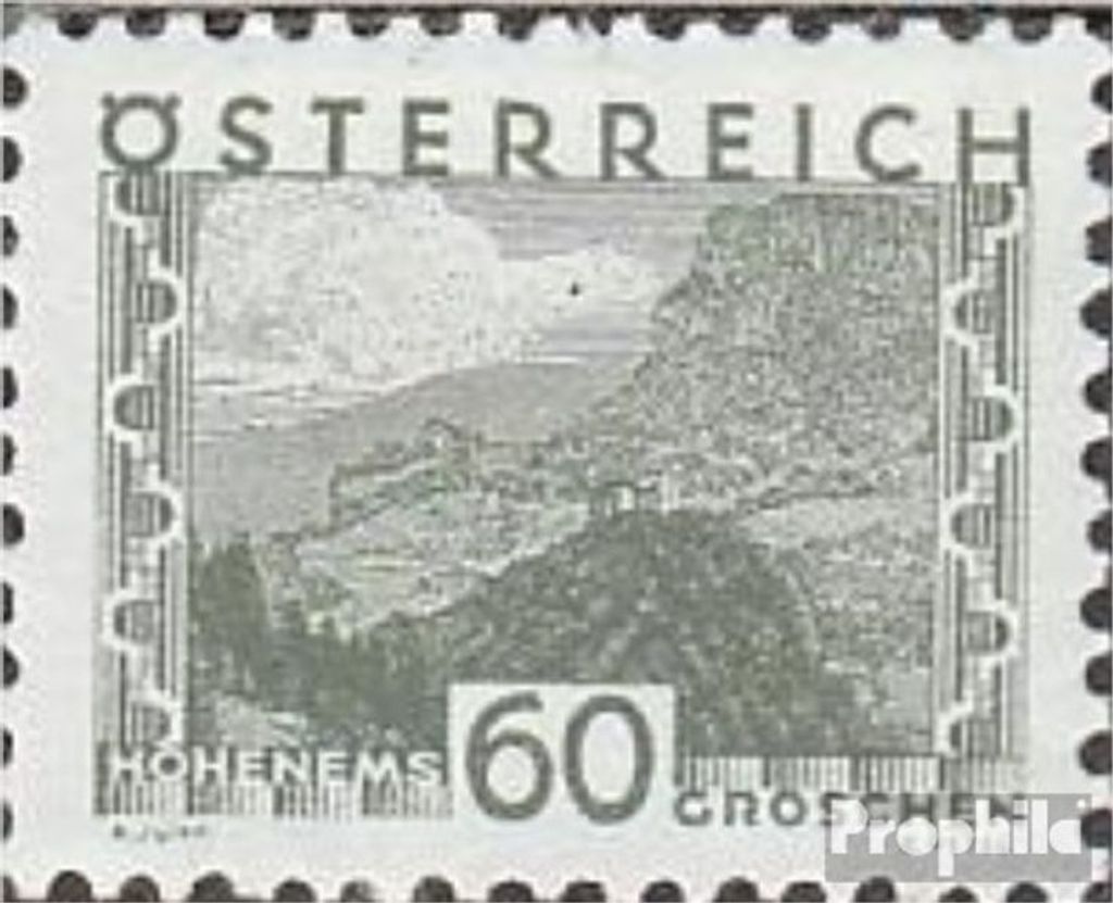 Briefmarken Österreich 1932 Mi 542 mit Falz Landschaften
