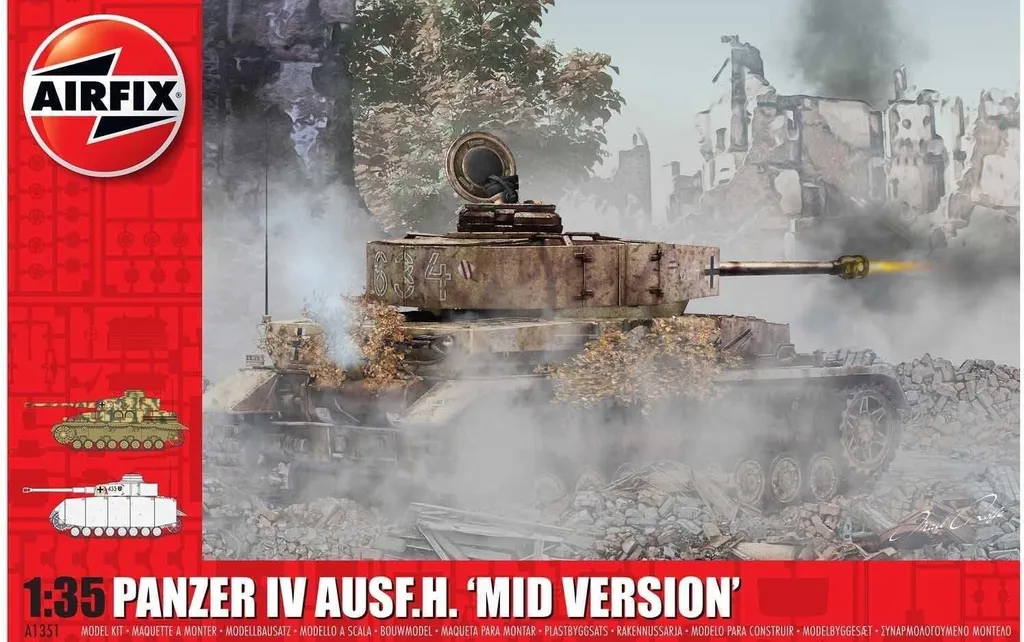 Panzer IV Ausf.H Airfix 1:35 : Montage Facile et Réalisme Historique