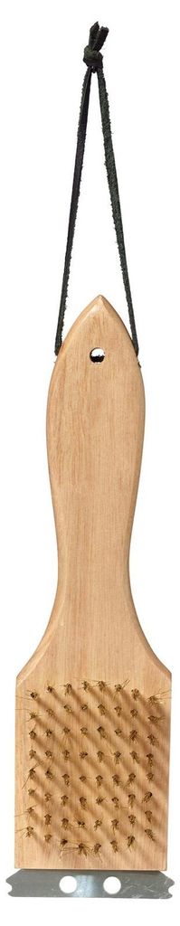Best Sporting Grillbürste mit Holzgriff, 23 cm, Produktbild 