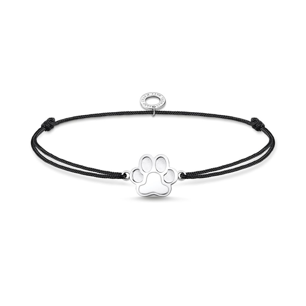 Thomas Sabo Armband LS123-173-5-L20V Silber Nylon Pfote