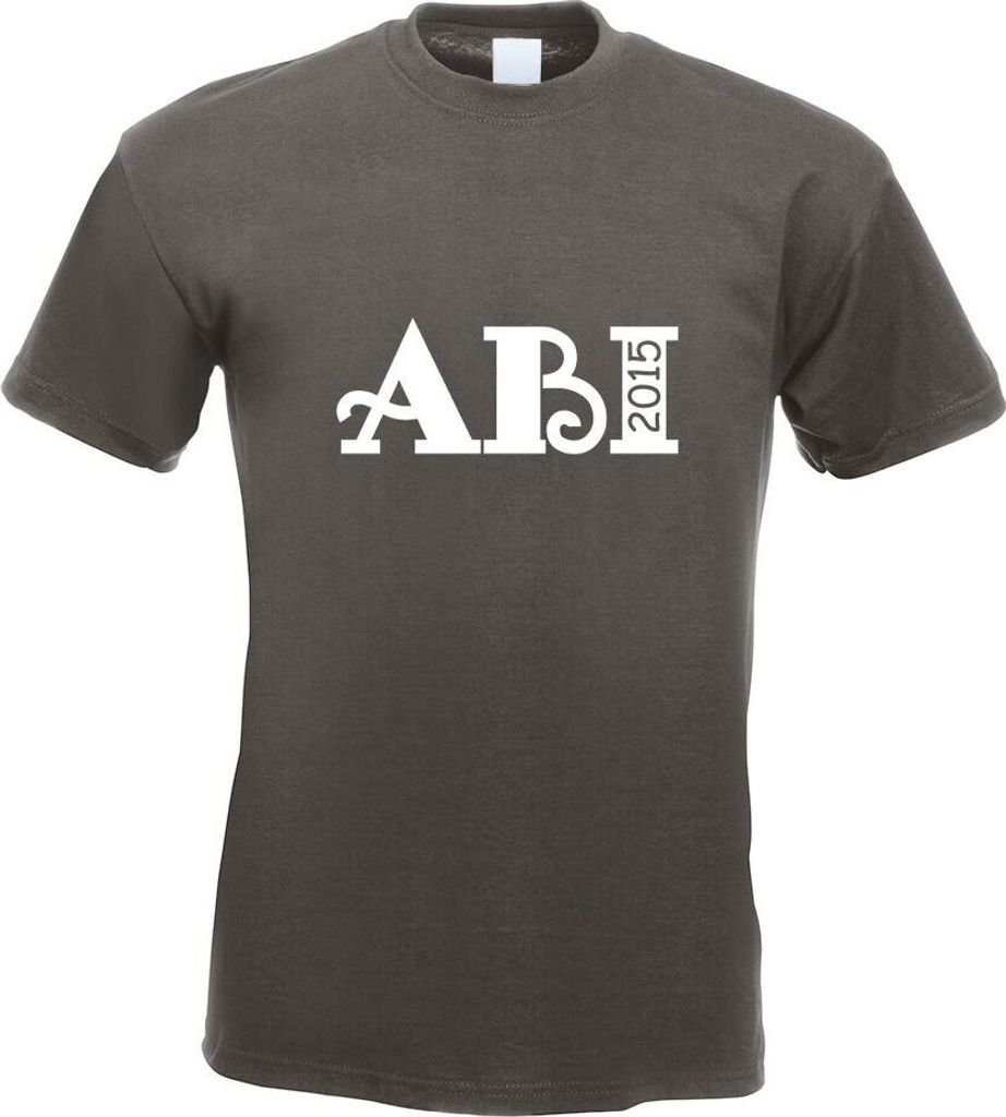 Kiwistar - T-Shirt - Graphit - Abi 2013 Motiv 2 Motiv Bedruckt Funshirt Design Print - mit Motiv Bedruckt - Funshirt Design - Sport - Freizeit - He...