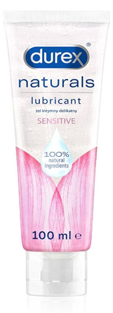 Durex Naturals Sensitive Lubricant 100% prírodné zložky Obrázok produktu 