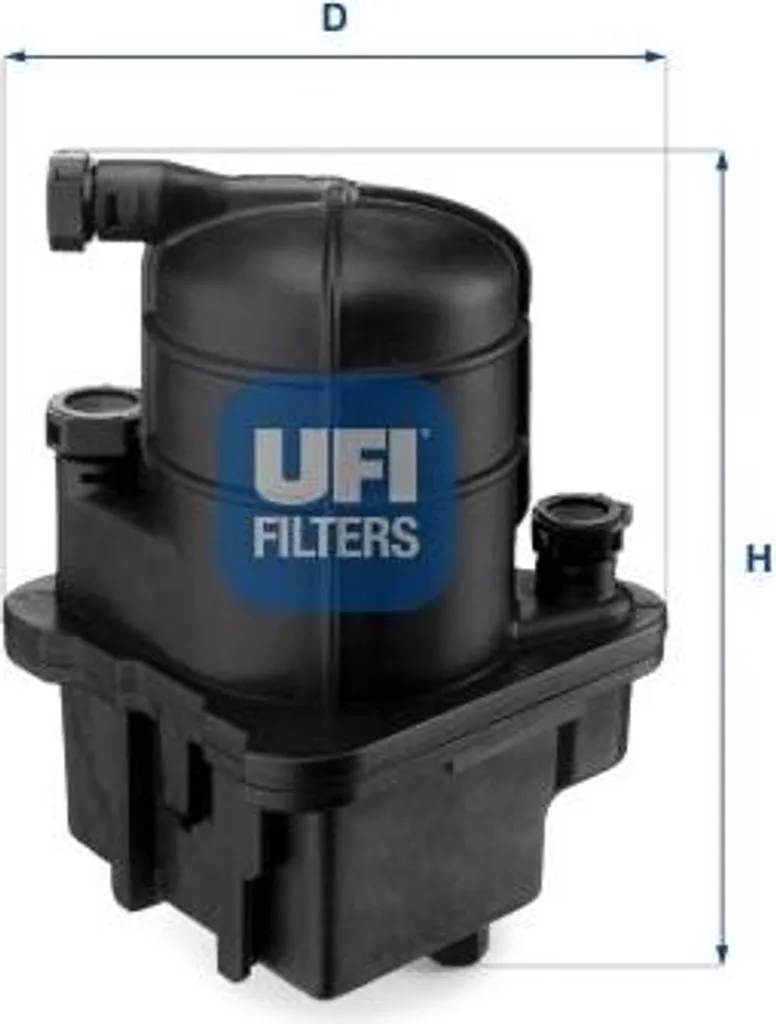 Filtre carburant UFI 24.088.00 : Stop aux impuretés moteur Clio et Modus