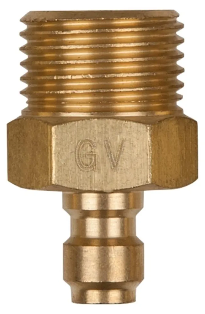 Adaptateur fileté 5/8 mâle vers raccord de flexible 1/4 - KS TOOLS 150.2341