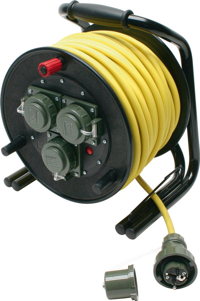 Dönges Leitungsroller THW 230 V, 16 A (THW Energieverteiler)