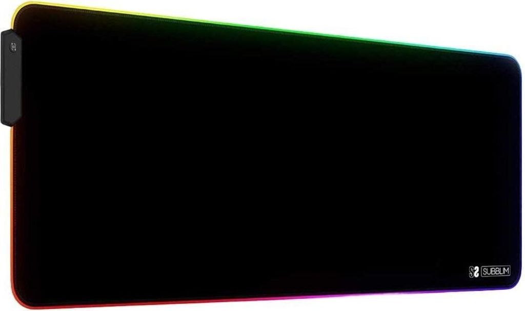 Mousepad Subblim SUBMP-02RGB01 Schwarz Bunt