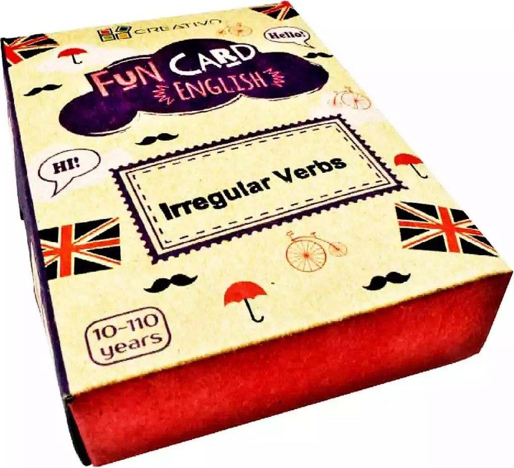 Fun Card English Irregular Verbs Zdjęcie produktu 
