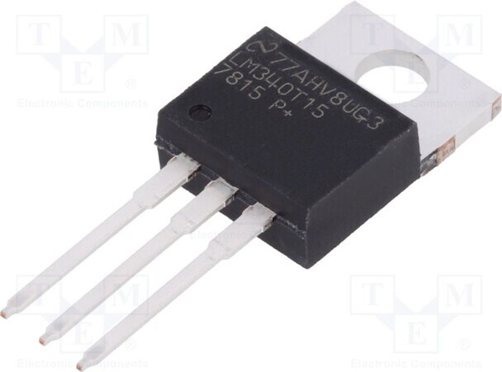 1x IC: Spannungsstabilisator Linie,geregelt(nein) 1,5A 15V LM340T-15/NOPB Ungere