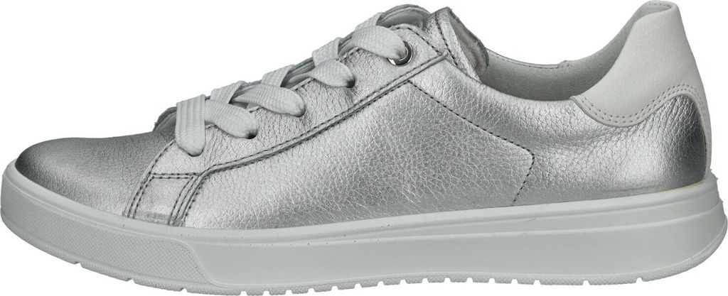 Ara Sneaker aus Leder, Farbmix, High Soft, Wechselfußbett, rutschhemmende Keilsohle, ultraleicht