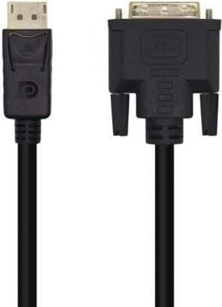 Cavo Aisens A125-0463 DisplayPort a DVI 3m: Qualità Oro per Monitor