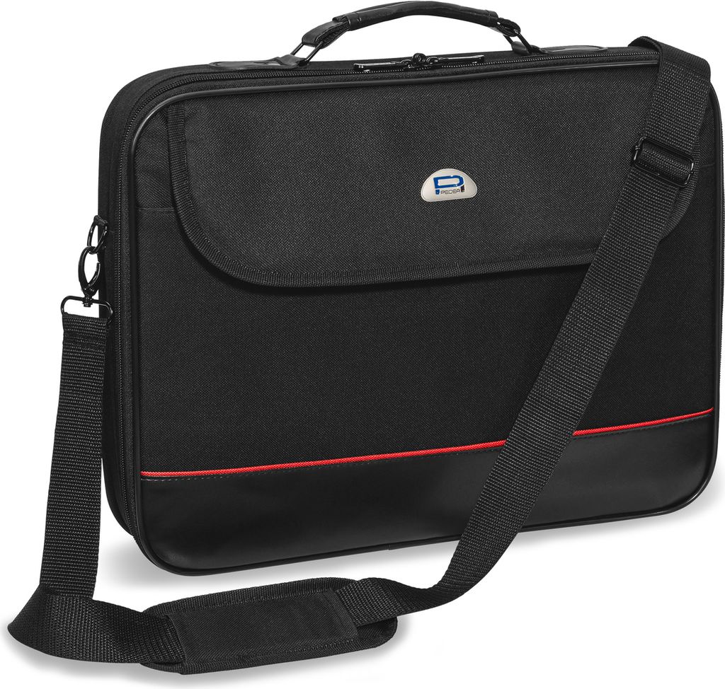 PEDEA Notebooktasche TRENDLINE 43,9 cm 17,3" Schwarz Schutz Produktbild 