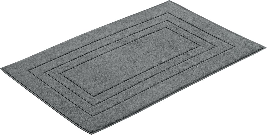 Vossen Badteppich Feeling Farbe graphit Größe 67x120cm