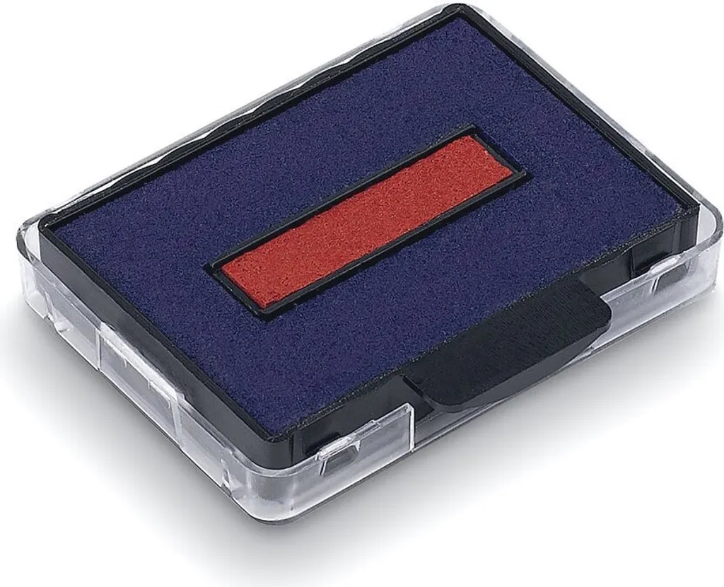 Trodat 6/50/2 Ricambi Timbro Blu e Rosso - Confezione Risparmio