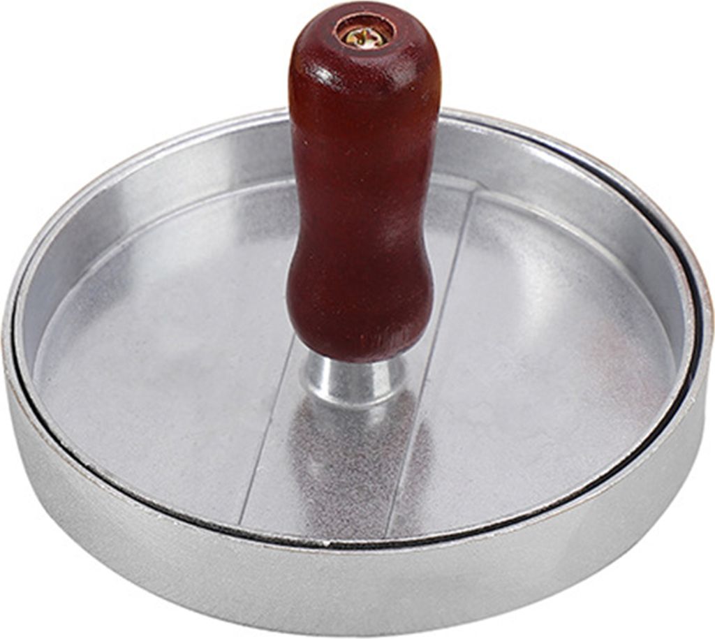 Hamburger-Presse, antihaftbeschichtet, lebensmittelecht, wiederverwendbar, Wurst-Patty-Burger-Smasher für Zuhause und Camping