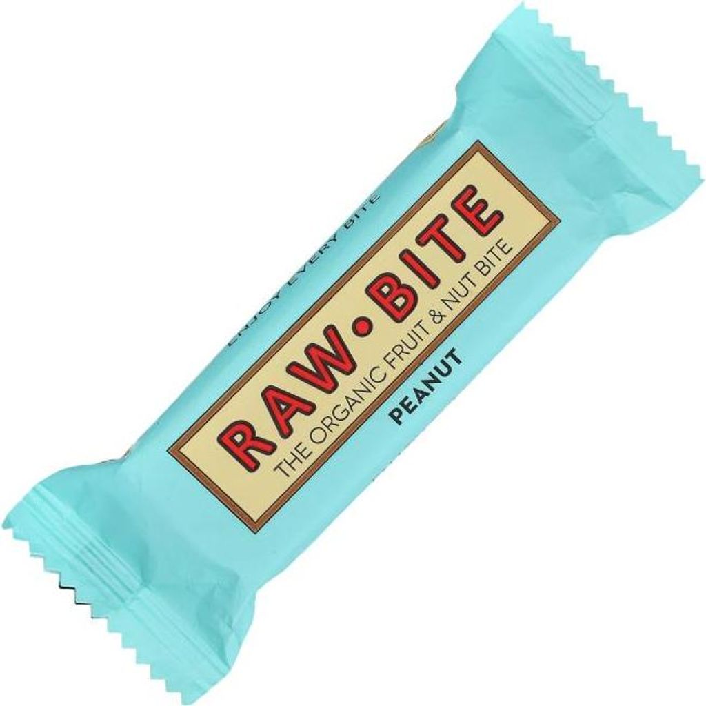 RAWBITE The Organic Fruit & Nut Bite Peanut 50g Produktbild 