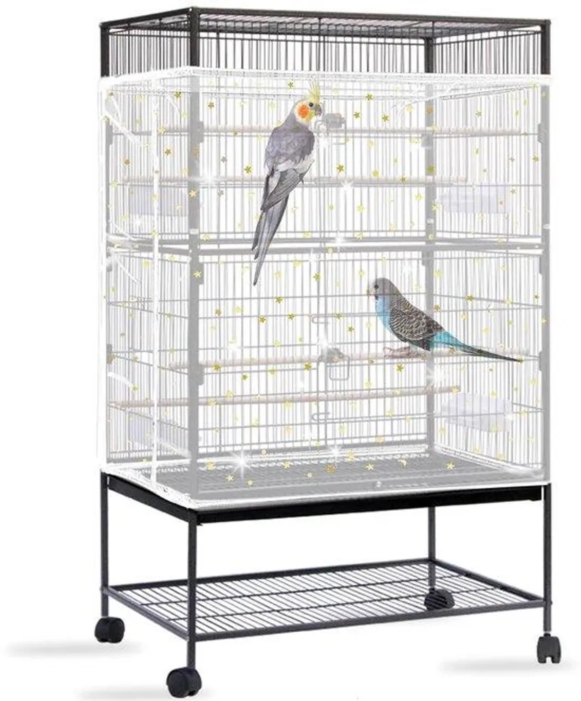 Filet de jardin anti-oiseaux blanc pour verger et protection potager