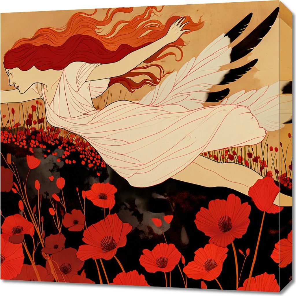 Bild 60x60cm Aura Geschmiedet im Feld