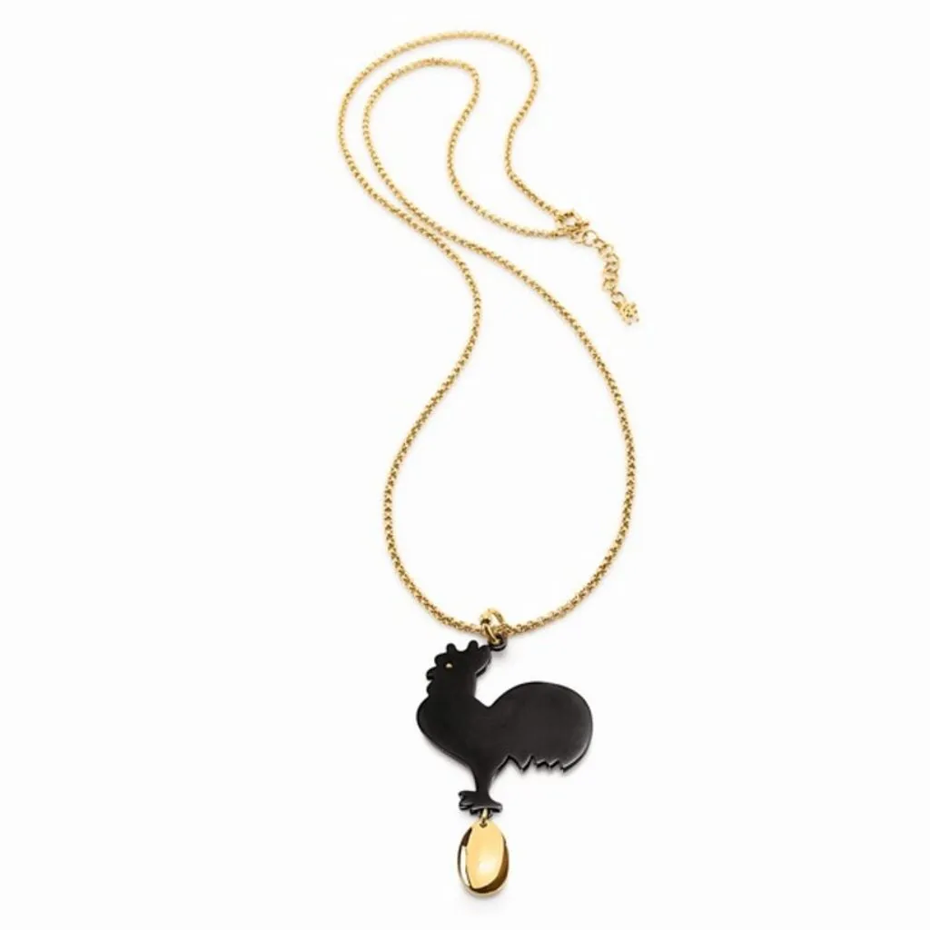 Collana Folli Follie 1N17T018YA in Acciaio Dorato - Design Iconico