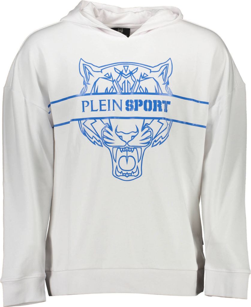 PLEIN SPORT SWEATSHIRT OHNE REISSVERSCHLUSS HERREN WEISS : Farbe - Weiß, Größe - L Größe: L Farbe: Weiß