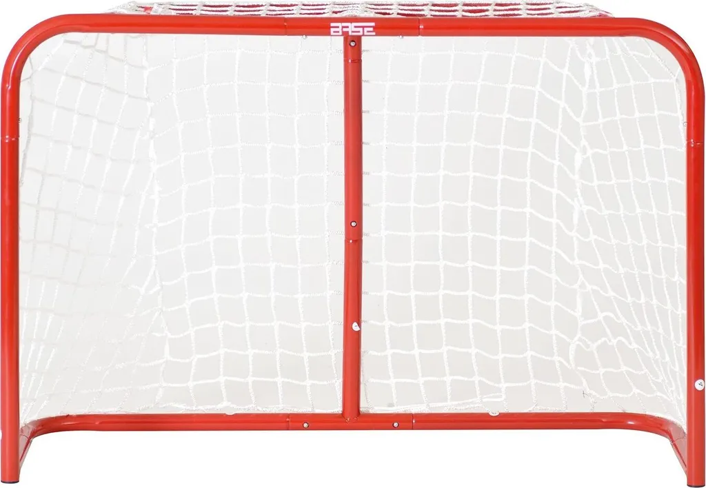 But de hockey 81x53x30 cm complet avec filet robuste et mini-bâtons