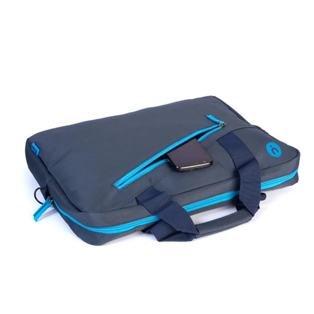 Sacoche PC 15.6 antichoc NGS Ginger Blue porte-documents résistant - 5