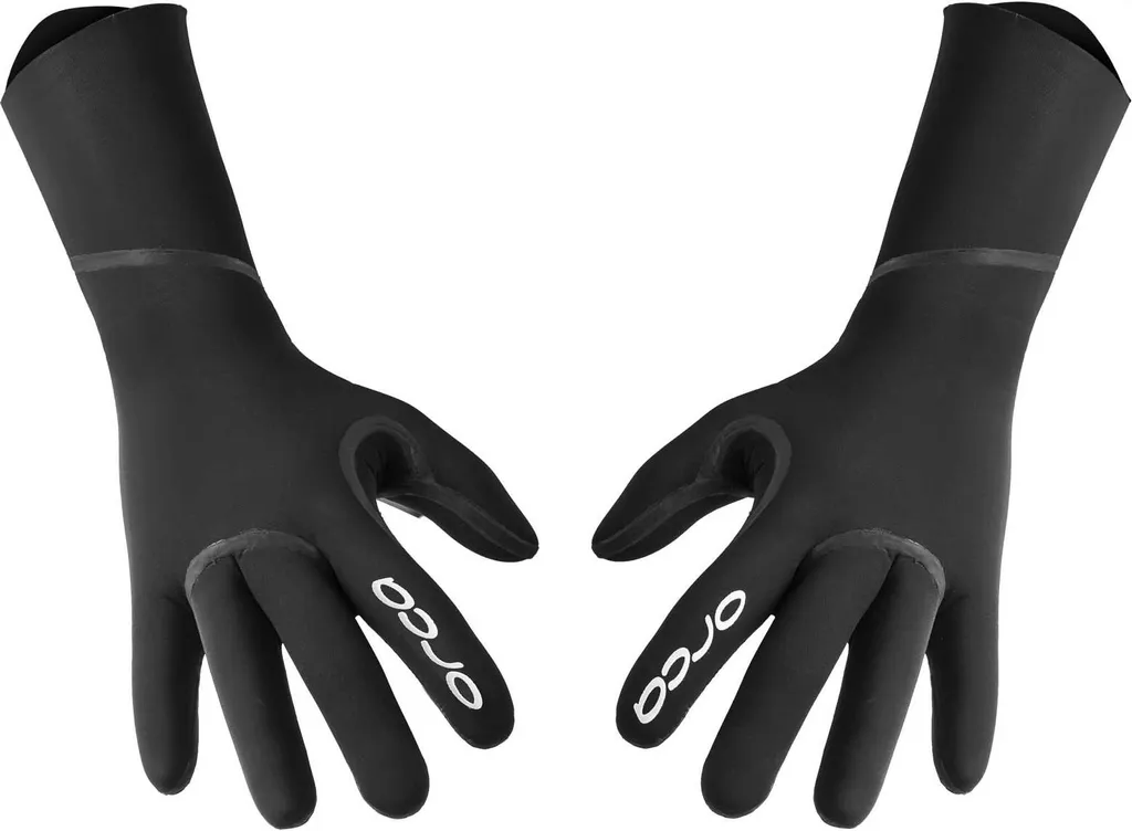 Gants de natation anti-froid étanches Orca pour mains gelées en eau libre S