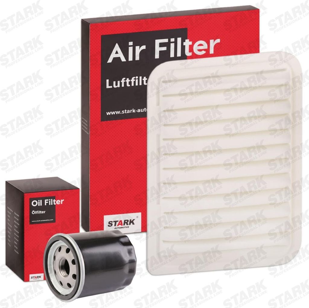 STARK Filterset Inspektionspaket Filtersatz für VW Golf V Schrägheck (1K1) TIGUAN (5N) für FORD Fiesta Mk6 Schrägheck (JA8, JR8) für RENAULT C...