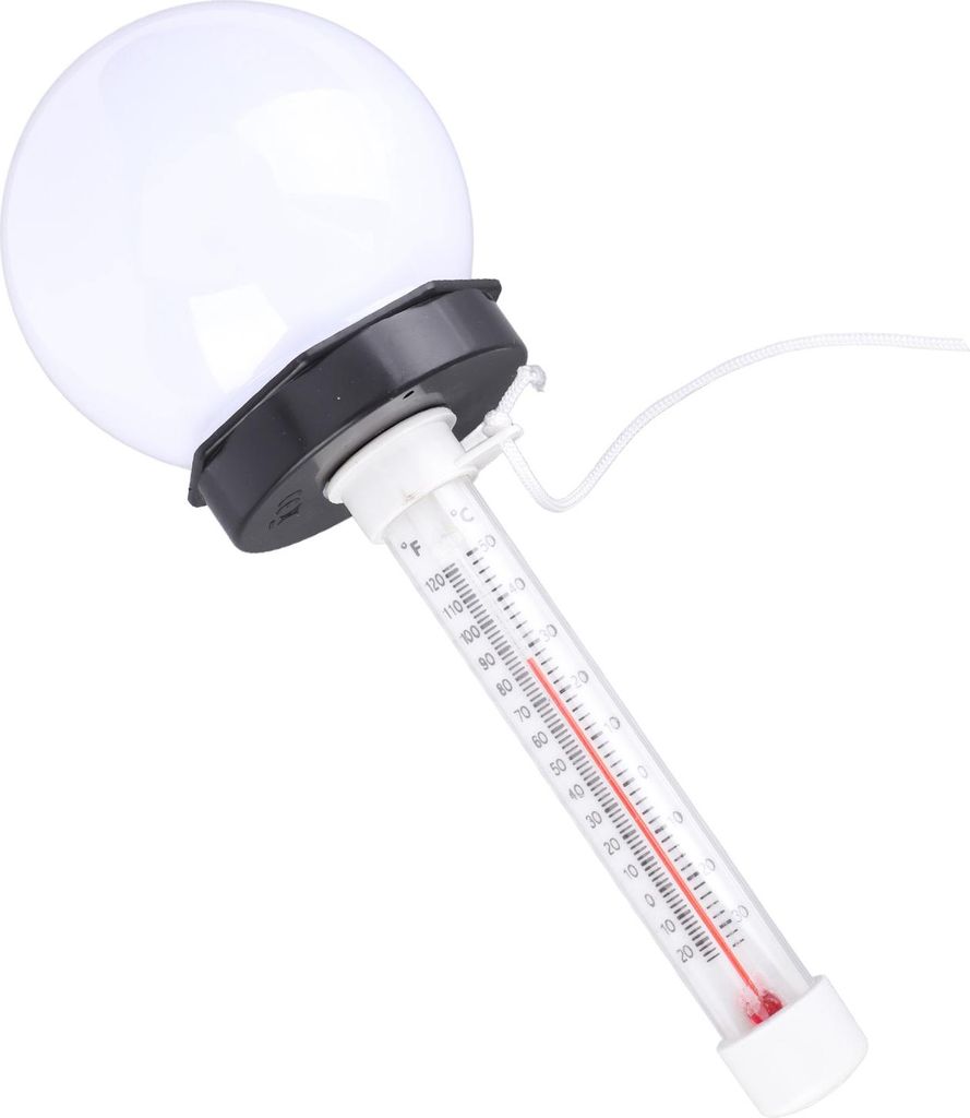 Thermoskop schwimmende Pool Licht Farbe Aufladen Solar betriebene Temperaturanzeige schwimmendes Licht für Spa Badewanne buntes Licht