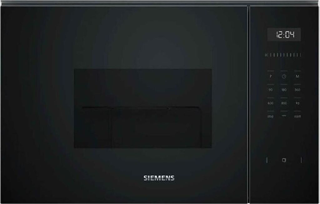 Siemens Einbau-Mikrowelle 800W 20L Schwarz - BE525LMB1
