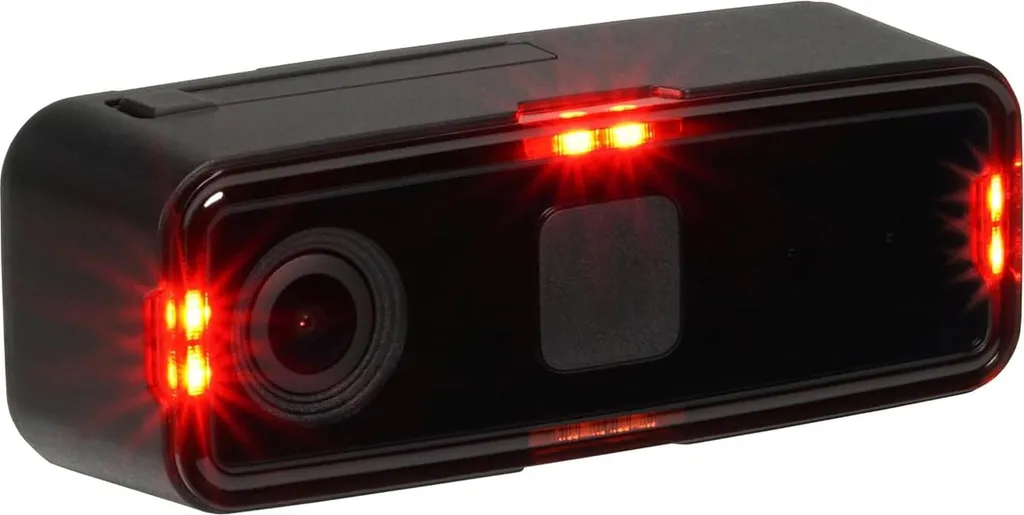 THE BEAM RS1TSR02V01 RS 1000 Dashcam Arrière Vélo Noire Haute Qualité