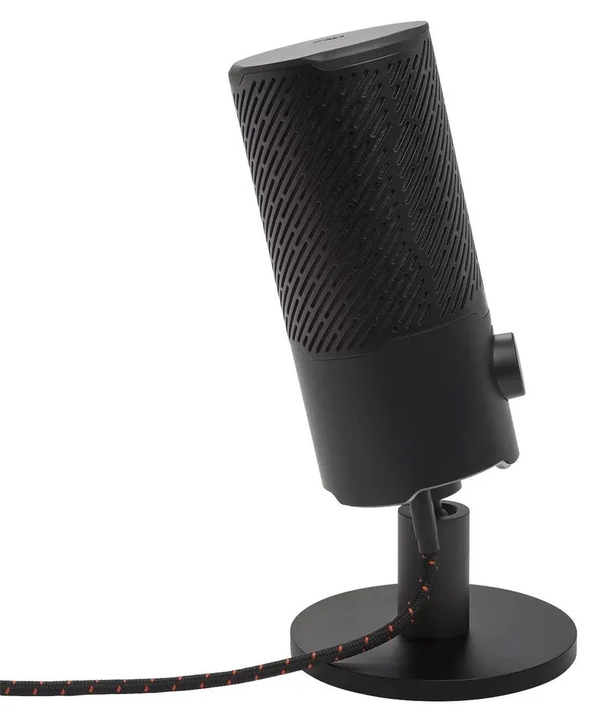 Microphone JBL Quantum Stream noir pour télétravail et visioconférence - 6