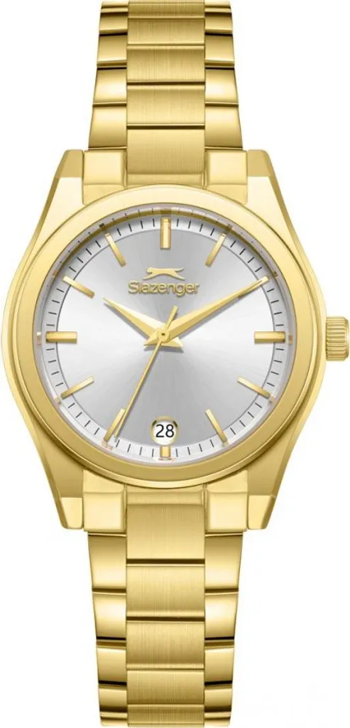 Montre Slazenger Dorée Idéale pour Soirée et Tenue de Bureau Femme