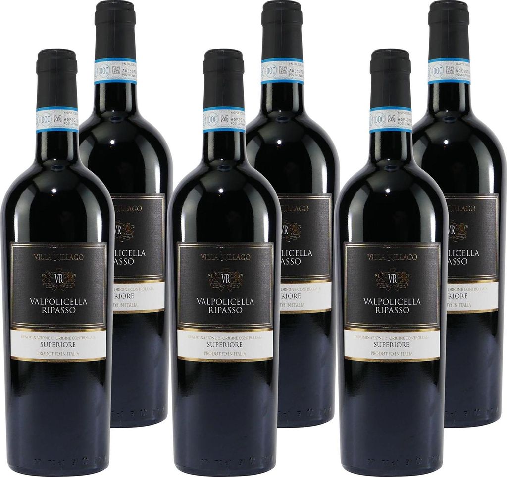 Villa Rillago Valpolicella Ripasso DOC -trocken- (6 x Produktbild 