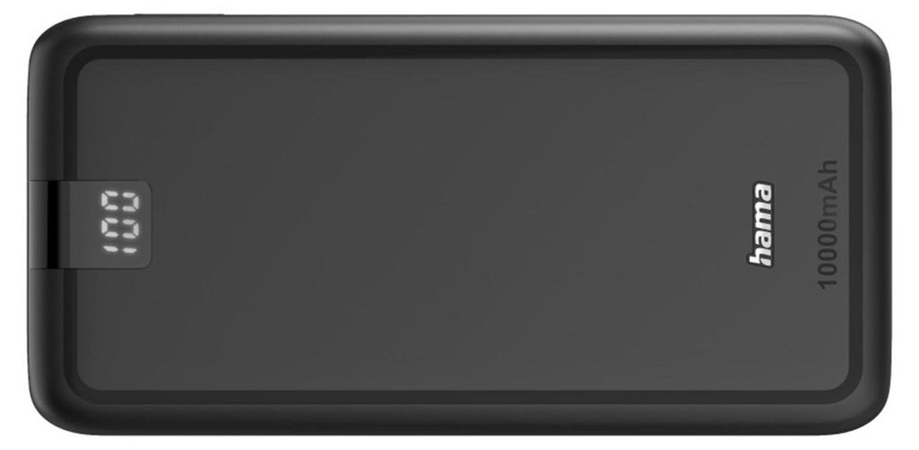Hama 00201709, 10000 mAh, Lítium polymér (lipo), Antracit Obrázok produktu 