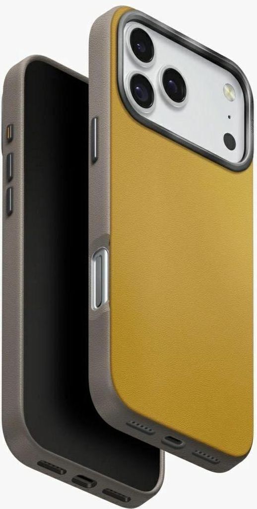 UNIQ Lyden DS Apple iPhone 17 Pro Max MagClick Ladegerät gelb/grau