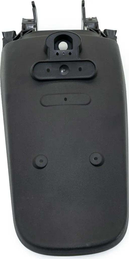 Support de plaque immatriculation avec tôle de protection pour Piaggio - 3