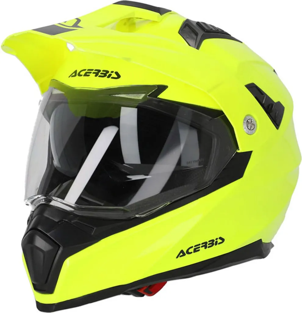 Casque Acerbis Flip FS-606 Jaune S : Sécurité 22.06 et Grand Confort