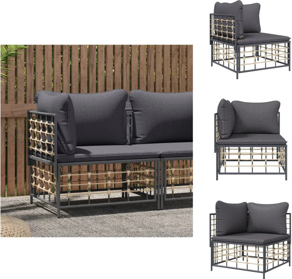 Divano Esterno Angolare vidaXL Poly Rattan - Crea la tua Oasi Relax