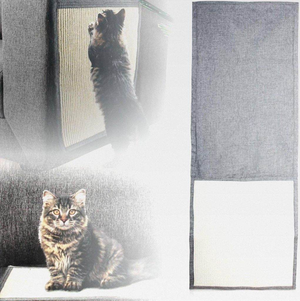 Kratzschutz Sofa Couch Katze Kratzmatte 130x45cm Sisal Kratzteppich