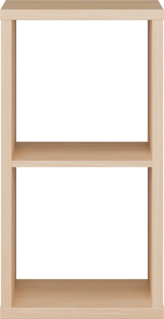 Regalwürfel >MAURO< in Eiche Nachbildung - 38,2x72,8x32,9cm (BxHxT)