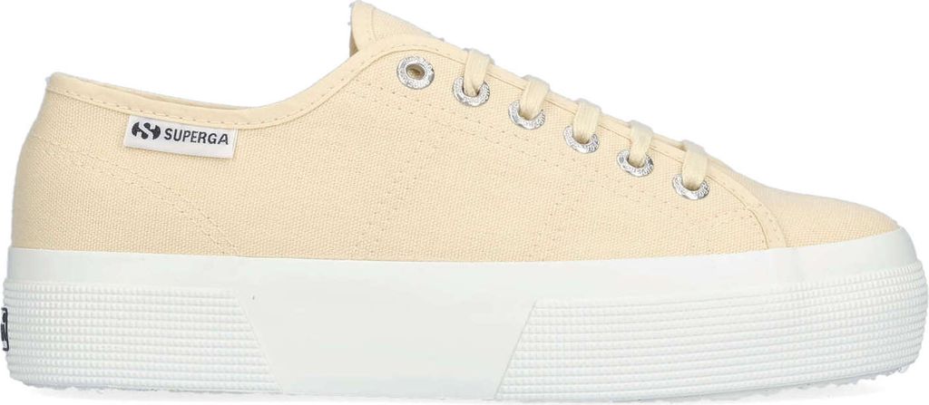 Superga 3740 Platform Leggera Beige Light Eggshell Größe EU 42