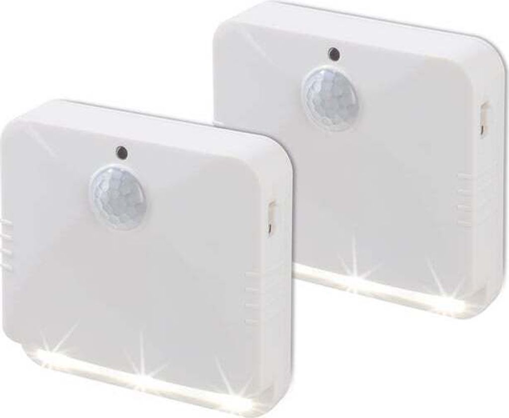 Luce a sensore LED EASYmaxx - quadrata - con rilevatore di Immagine del prodotto 