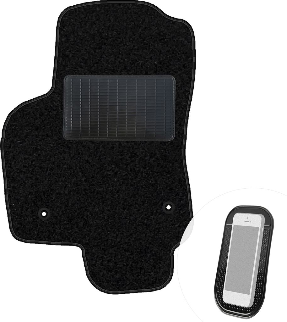 moto-MOLTICO Fahrer Fußmatte Auto Velours Fahrerseite Produktbild 