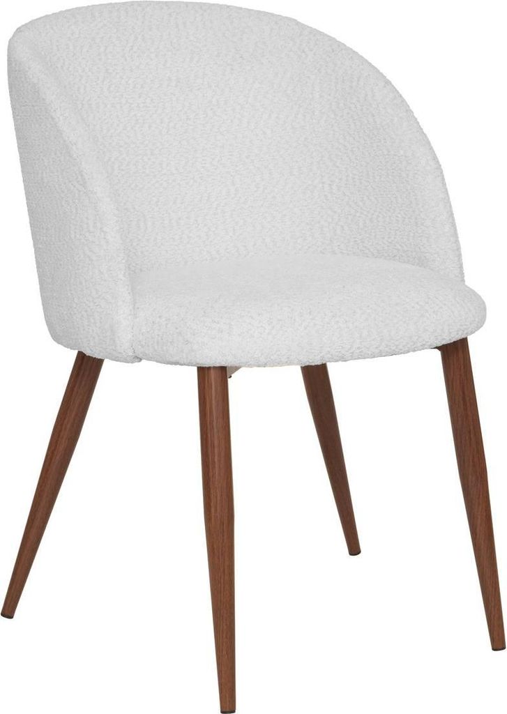 Sessel "celeste" weiß l60xp54xh80cm - Atmosphera créateur d'intérieur